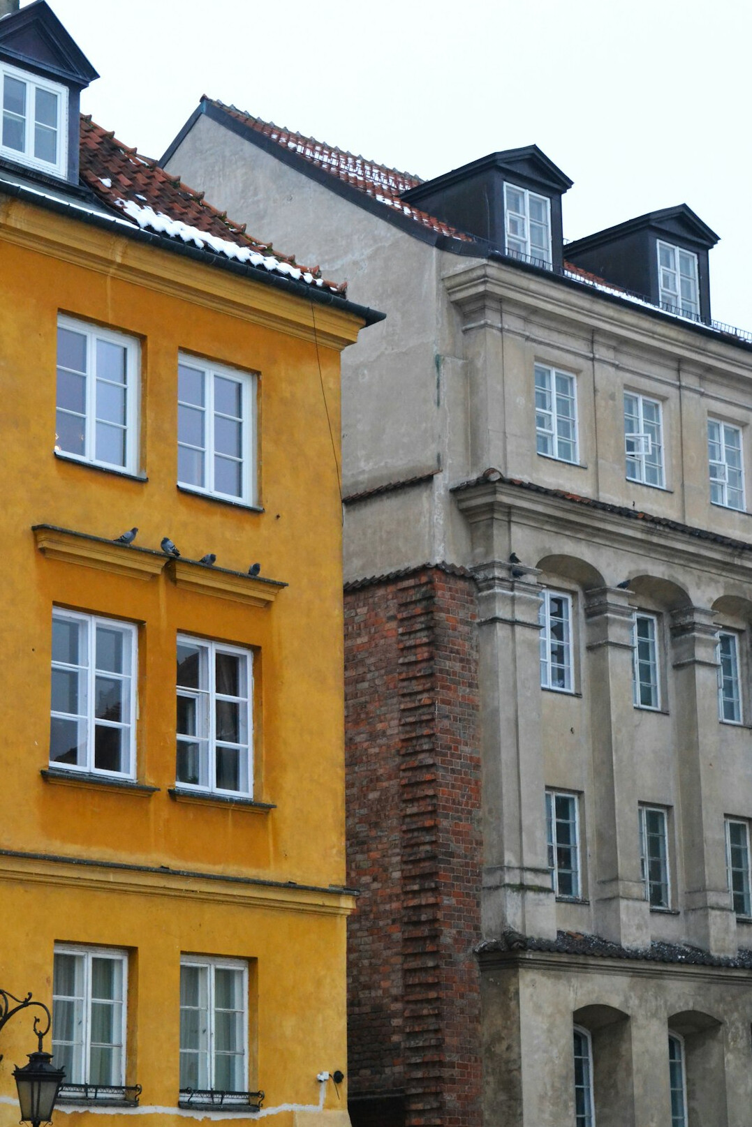 warsaw old town street