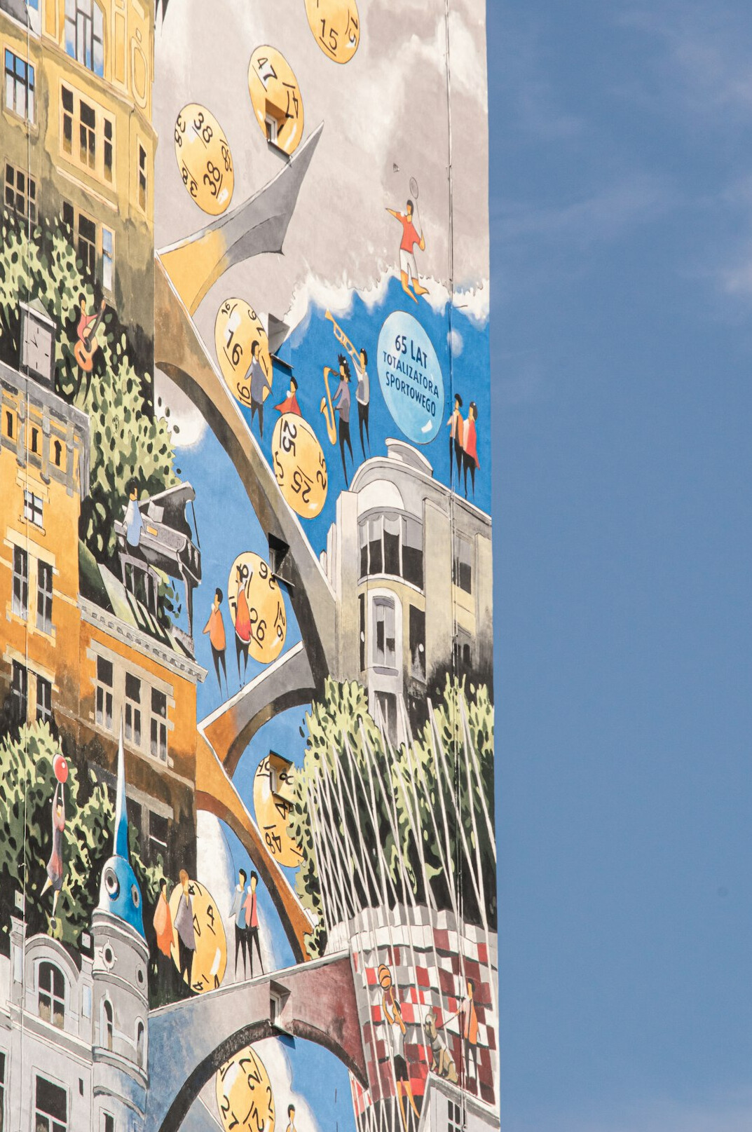 street art mural warsaw