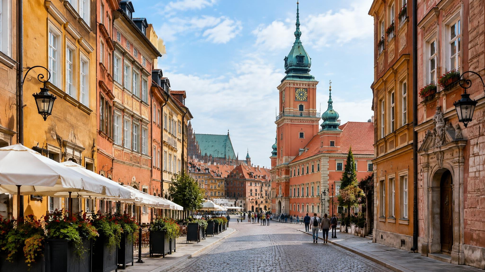 warsaw old town street