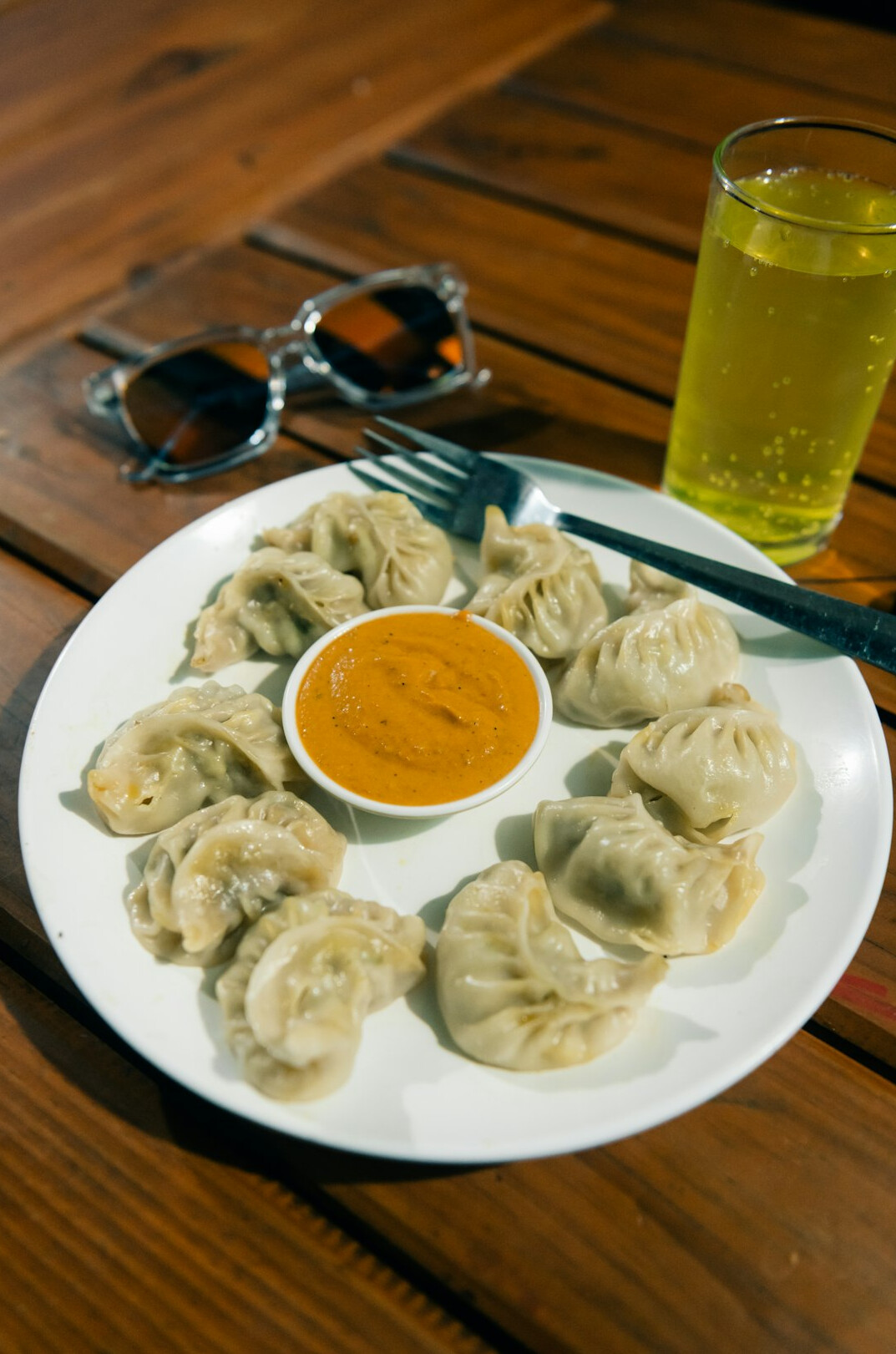 polish pierogi on plate